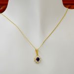 goud ketting met hanger