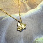 gouden hangertje ketting