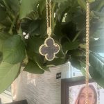 gouden hangertje ketting