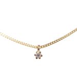 gouden hangertje ketting