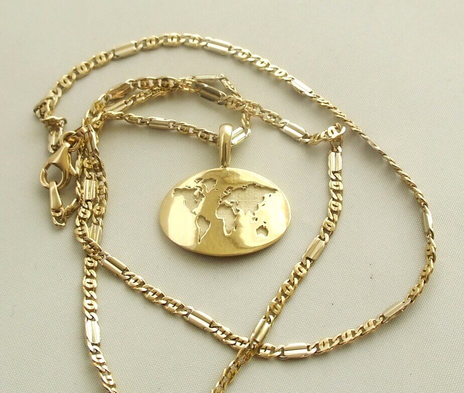 gouden-hangertje-ketting-845gmu-1.jpg gouden hangertje ketting - Afbeelding 1