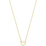 gouden hartjes ketting