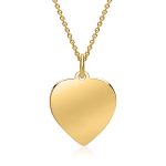 gouden hartjes ketting