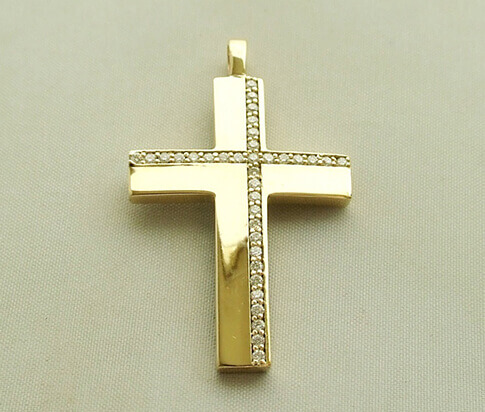 gouden-ketting-kruis-444zxa-1.jpg gouden ketting kruis - Afbeelding 1