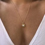 hangertje ketting goud