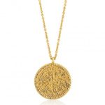 hangertje ketting goud