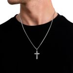 heren ketting met kruis