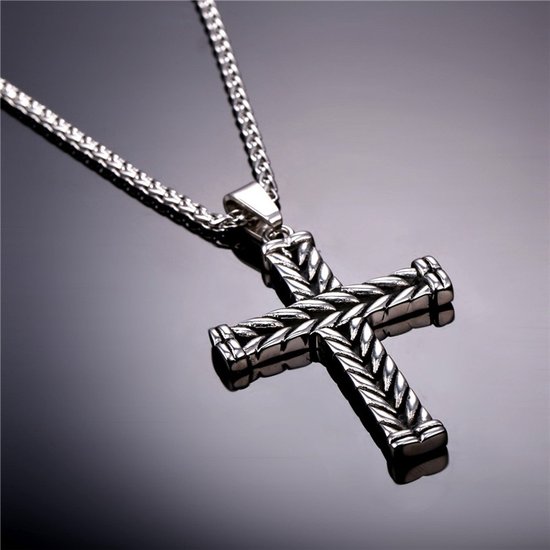 heren-kruis-ketting-108moz-1.jpg heren kruis ketting - Afbeelding 1
