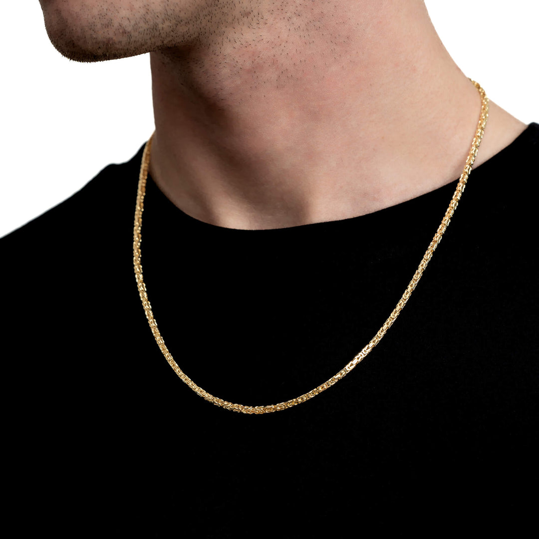 ketting-goud-man-240syt-1.jpg ketting goud man - Afbeelding 1