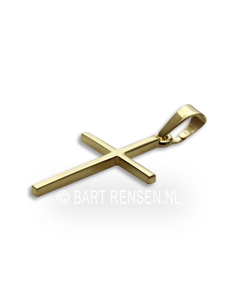ketting-kruisje-goud-089gif-1.jpg ketting kruisje goud - Afbeelding 1