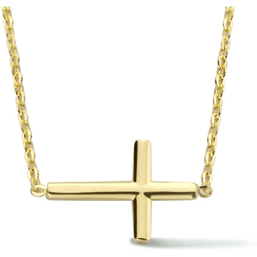 ketting-met-een-kruis-442ryg-1.jpg ketting met een kruis - Afbeelding 1
