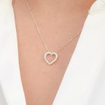 ketting met gouden hartje