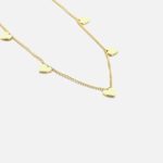 ketting met gouden hartje