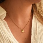 ketting met gouden hartje