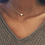 ketting met gouden hartje