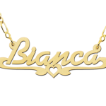 ketting naam goud