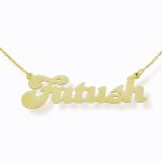ketting naam goud