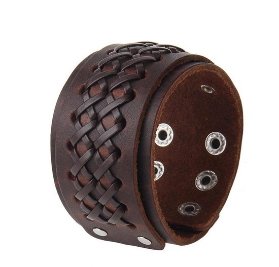 leer-armband-heren-092jup-1.jpg leer armband heren - Afbeelding 1