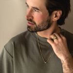mannen gouden ketting