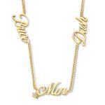 naam met ketting